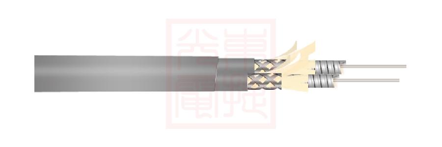 2 Cores branch flat optical cable