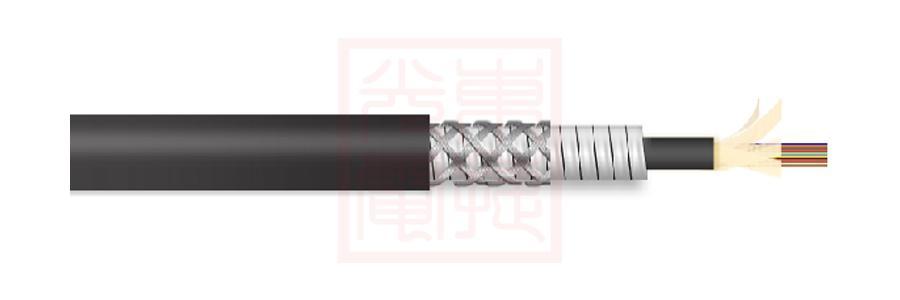 6.5 24cores armored fiber cable